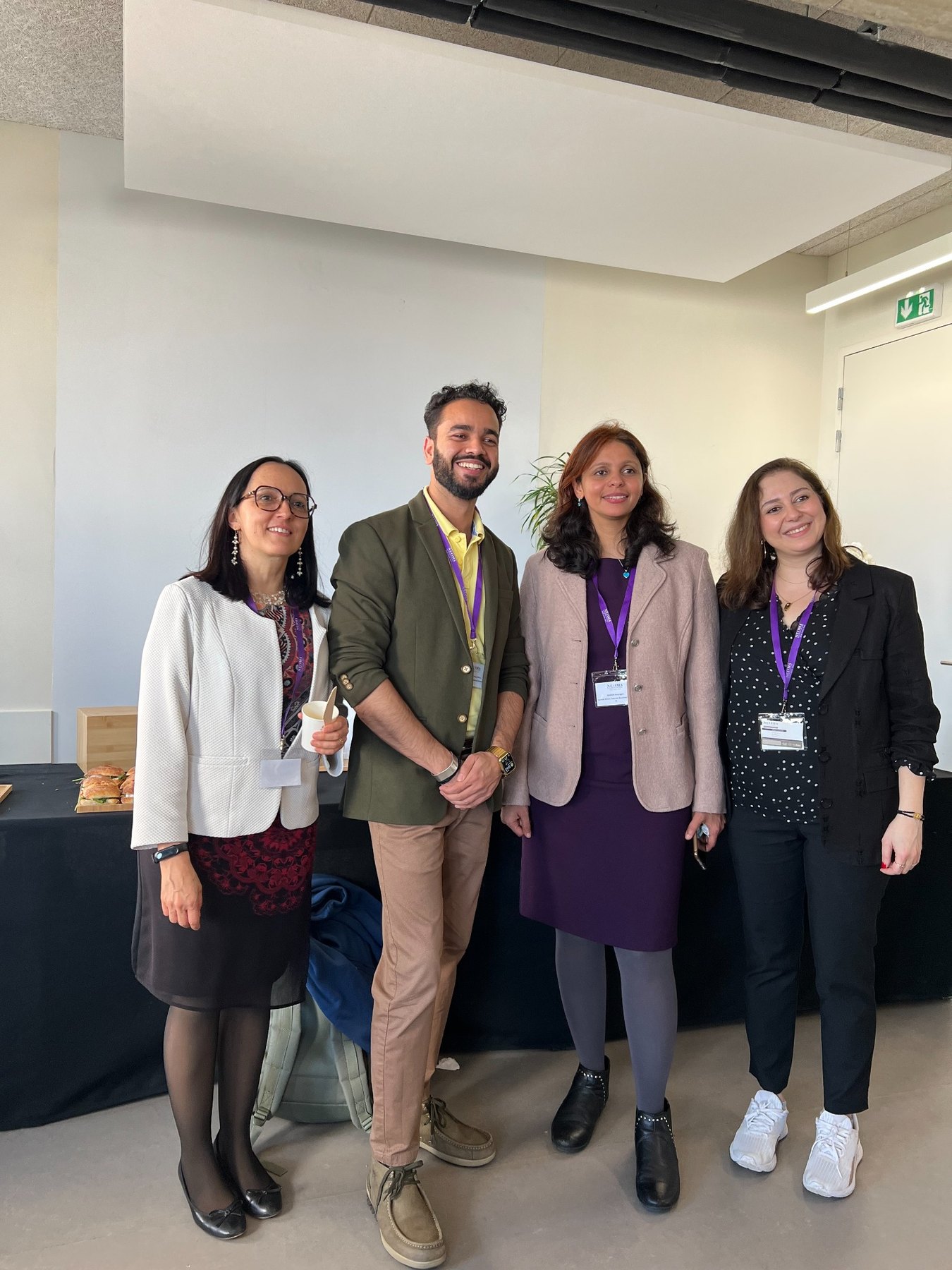 RGAIC research team at an academic event